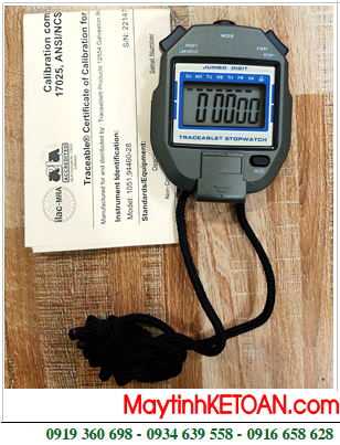 Traceable 1051 _Đồng hồ bấm giây 1051 Traceable® Jumbo-Digit Stopwatch _Đã được hiệu chuẩn tại Mỹ _Bảo hành 1 năm