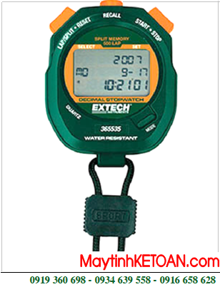Đồng hồ bấm giây 500 Laps Extech 365535 Decimal Stopwatch chính hãng 