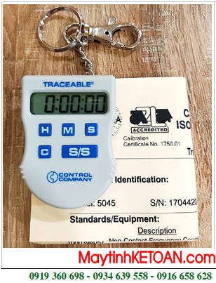 Traceable 5045 _Đồng hồ bấm giây đếm lùi đếm tiến 5045 Traceable® Digital Timer Plus _Đã được hiệu chuẩn tại Mỹ (USA)
