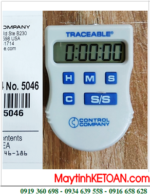 Traceable 5046 _Đồng hồ bấm giây đếm lùi đếm tiến 5046 Traceable® Clip-It™ Timer _Đã được hiệu chuẩn tại Mỹ (Viện Nist)
