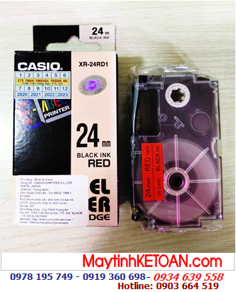 TAPE IN NHÃN CASIO XR-24RD1