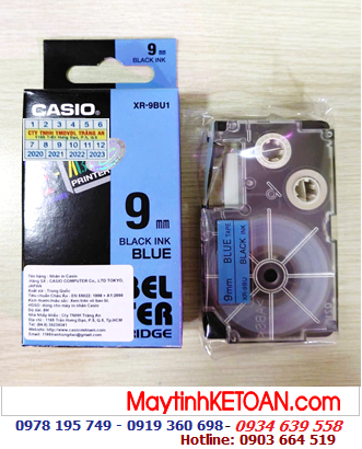 TAPE IN NHÃN CASIO XR-9BU1