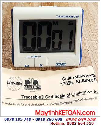 Traceable 5135 _Đồng hồ Đếm tiến Đếm lùi 01 KÊNH 5135 Large Digit Countdown Traceable Timer _Đã hiệu chuẩn tại Mỹ