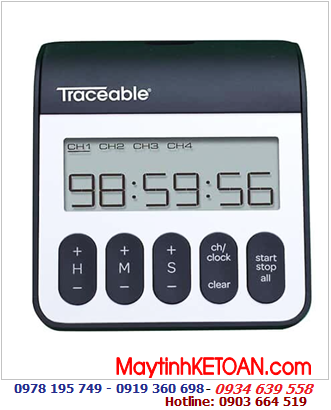 Traceable 5667, Đồng hồ đếm lùi đếm tiến 04 kênh Four-Channel Timer with Antimicrobial Protection chính hãng /Đã hiệu chuẩn tại Mỹ